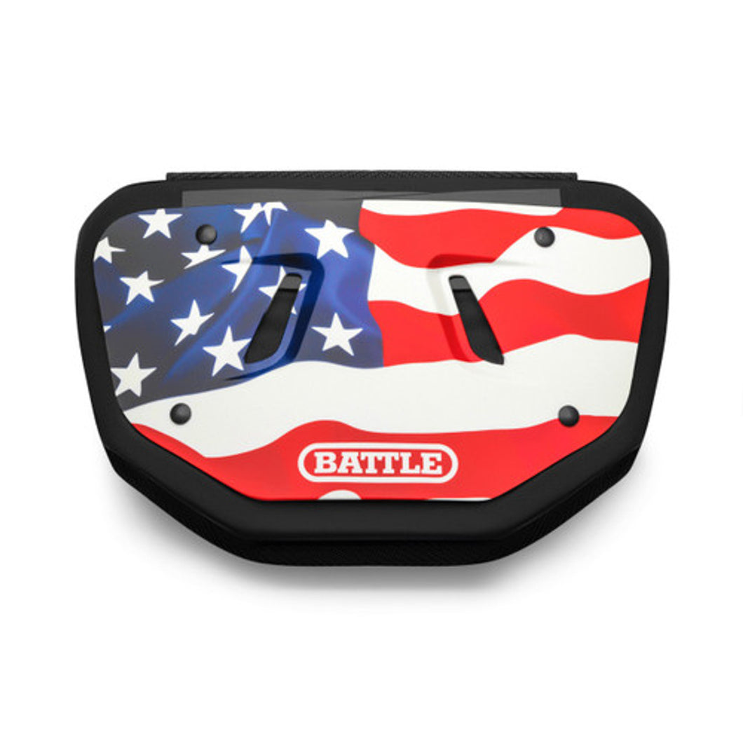 Battle | Football Back Plate - American Flag