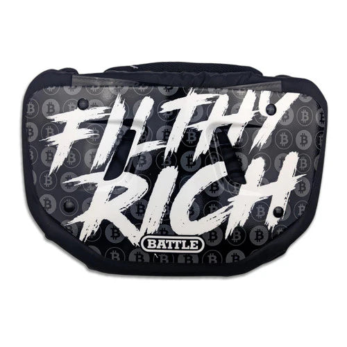 Battle | Football Back Plate - Filthy Rich